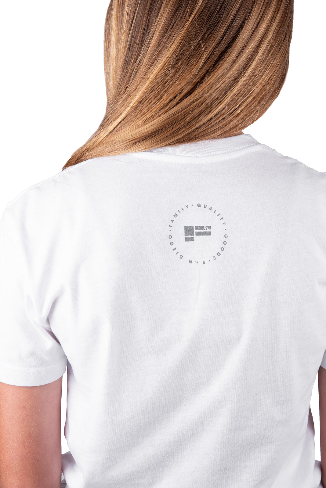 Unisex White Flag Tee