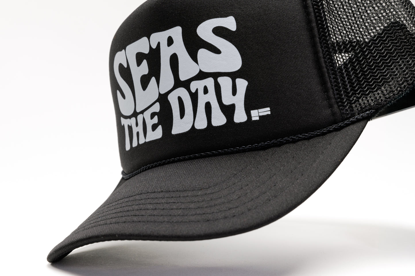 Seas The Day Trucker - Black