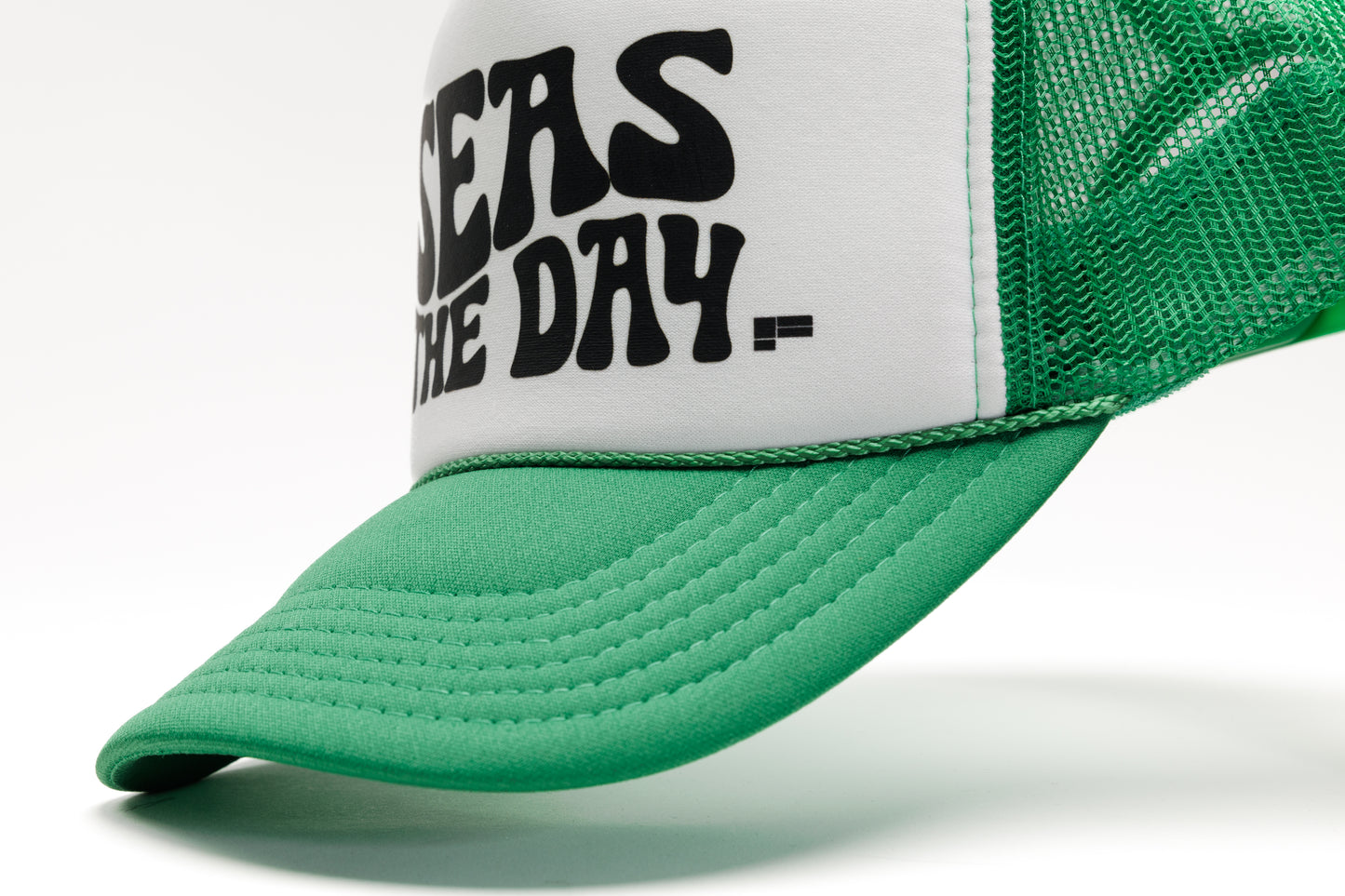 Seas The Day Trucker - Green