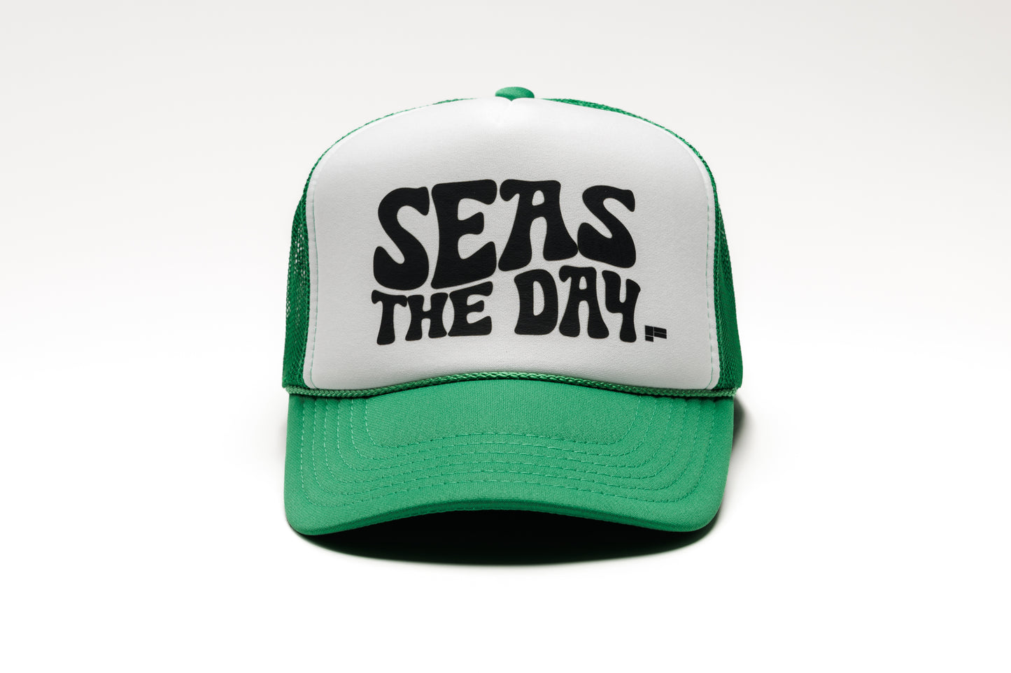 Seas The Day Trucker - Green