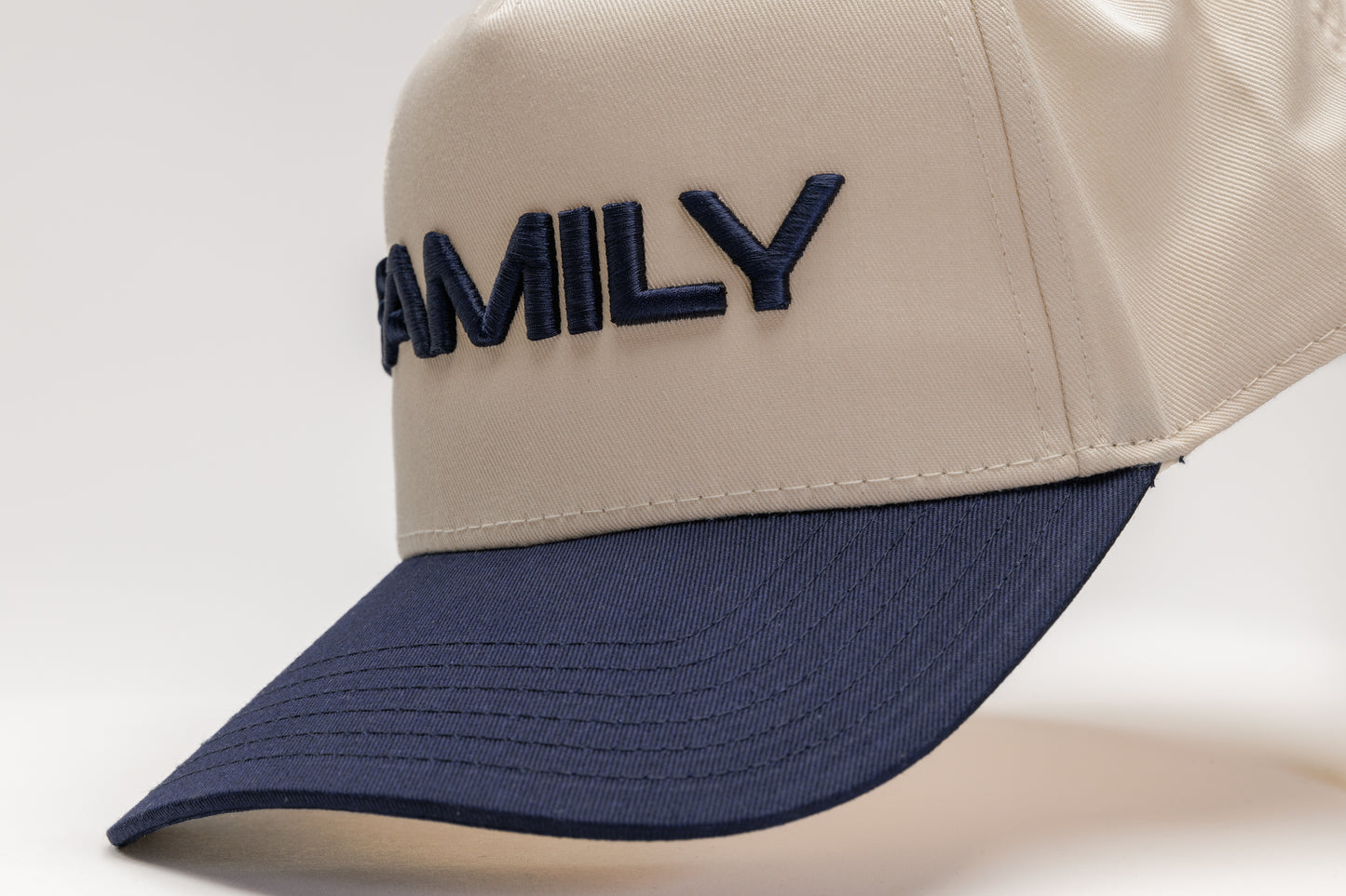 Oikos Baseball Cap - Beige/Navy Blue