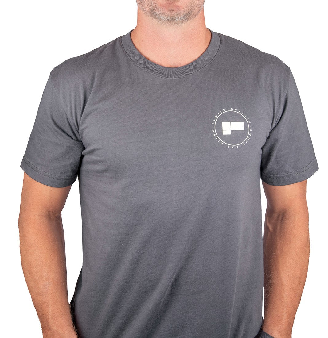 Grey Circle Tee