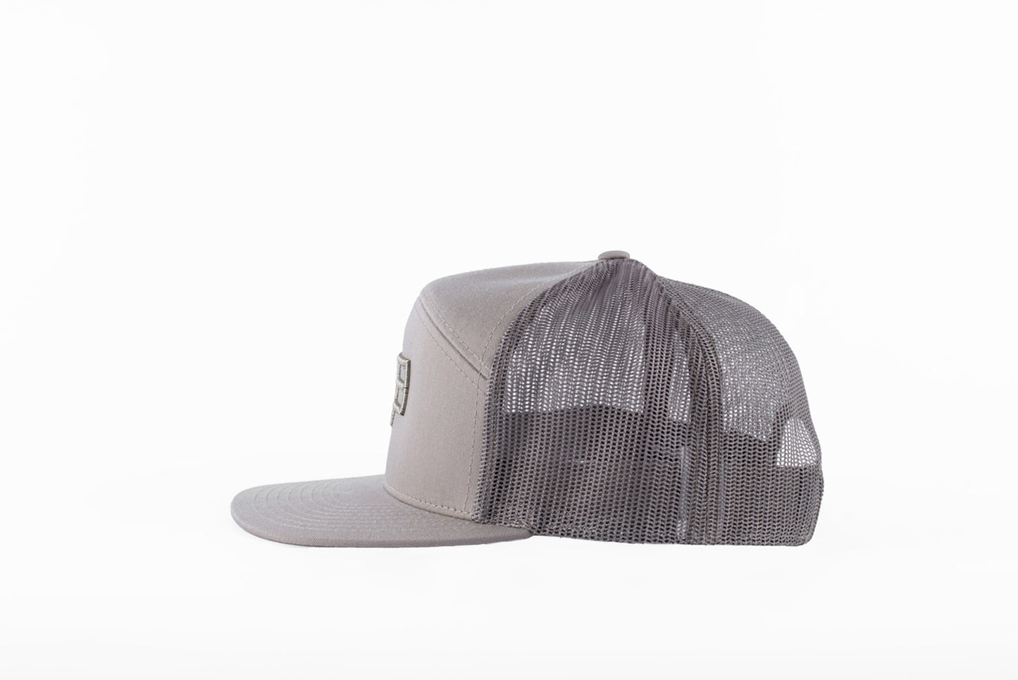 Family Seven-Panel Trucker - Pale Khaki/Loden Green