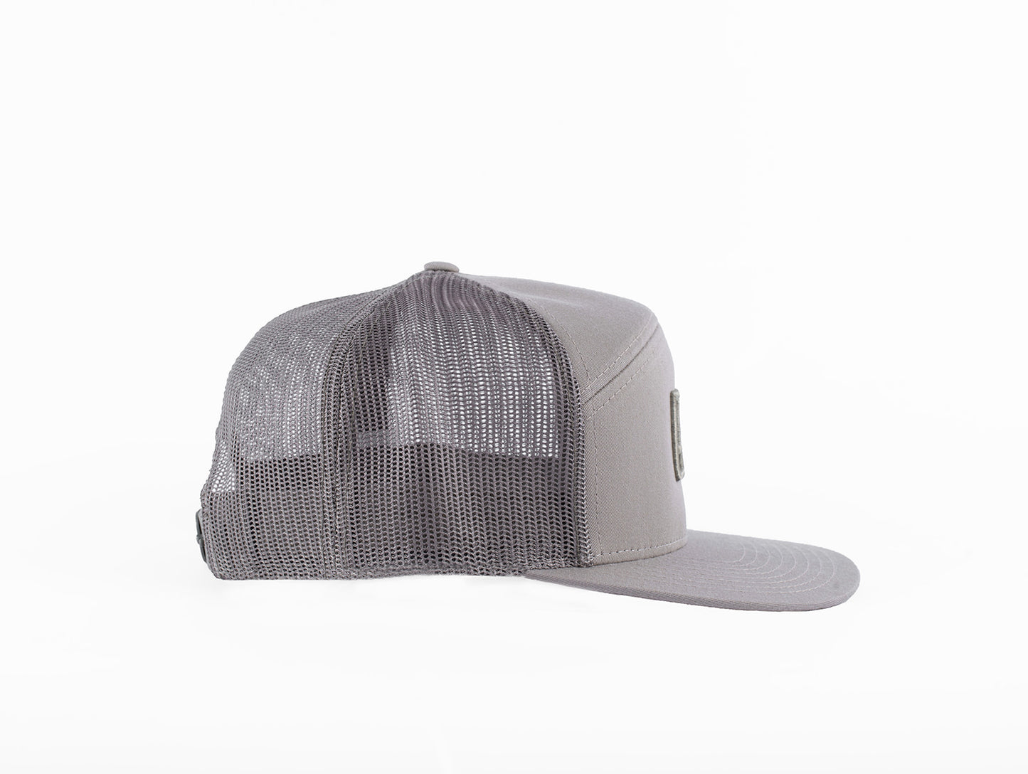 Family Seven-Panel Trucker - Pale Khaki/Loden Green
