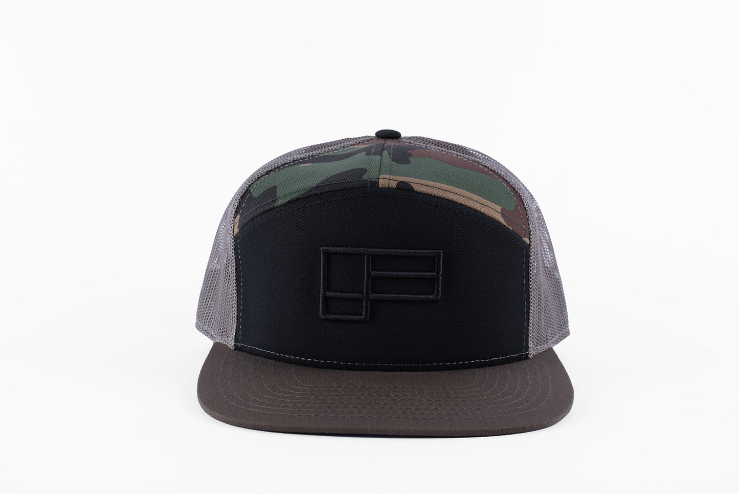 Family Seven-Panel Trucker - Camo/Black