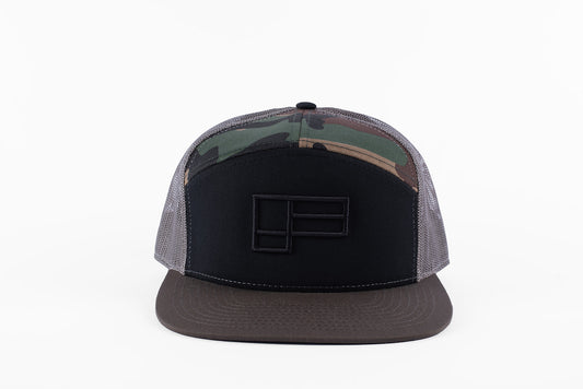Family Seven-Panel Trucker - Camo/Black